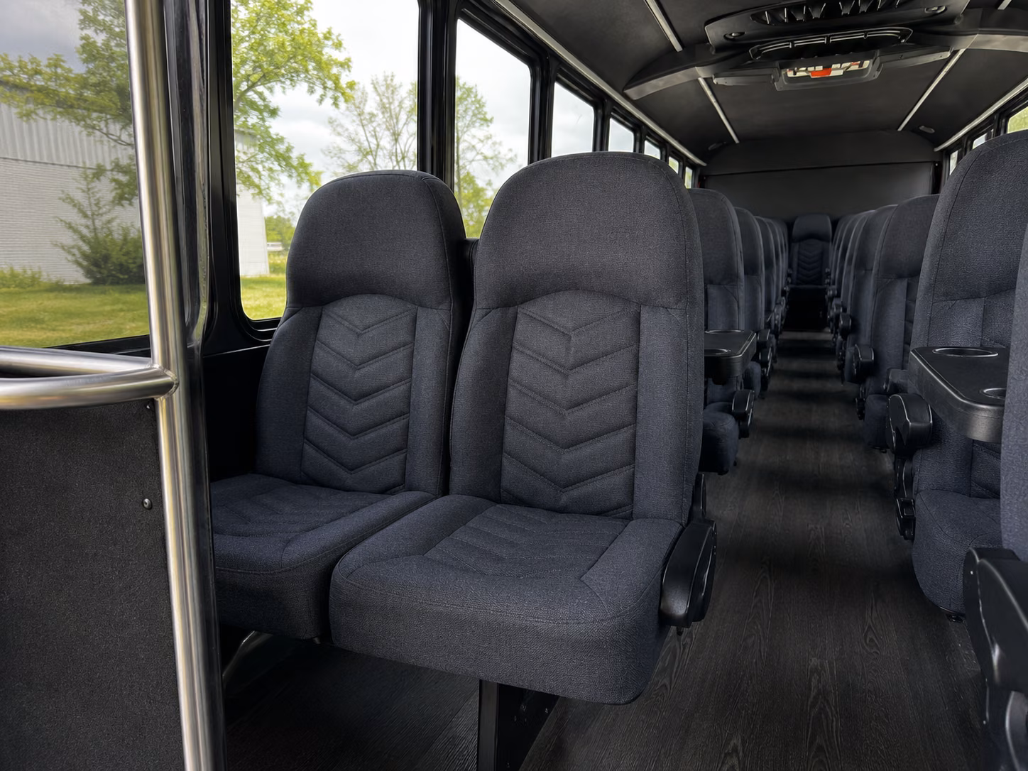 kirkland 20 passenger minibus inside
