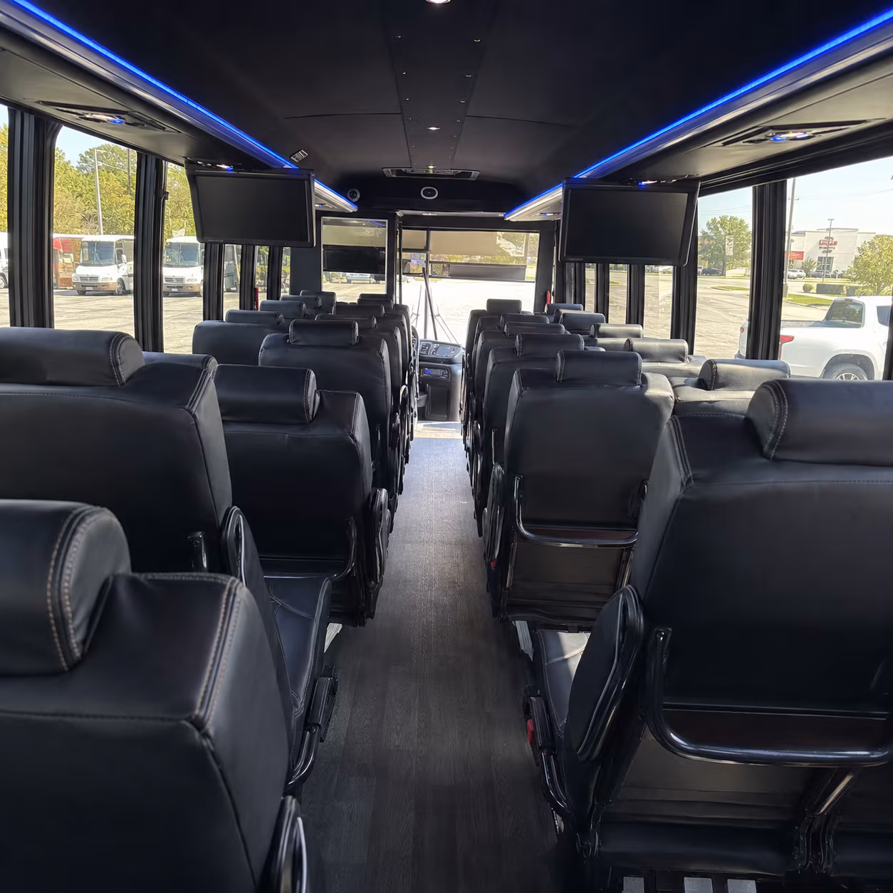 kirkland 25 passenger minibus inside