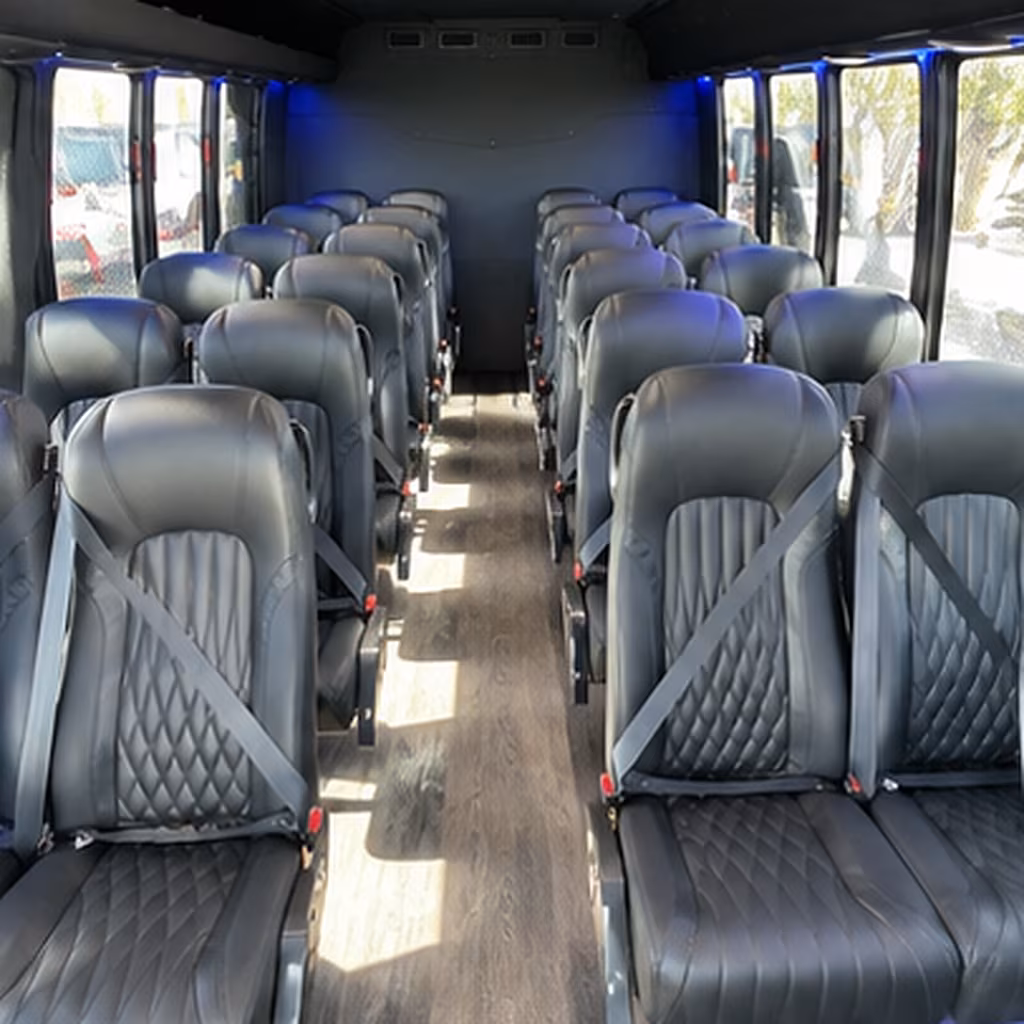 kirkland 30 passenger minibus inside