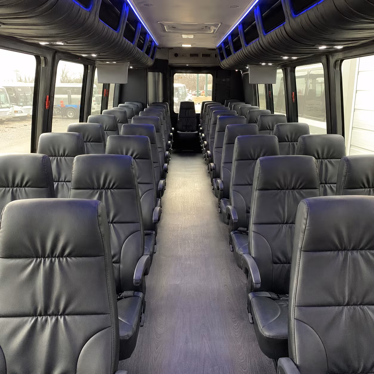 kirkland 35 passenger minibus inside