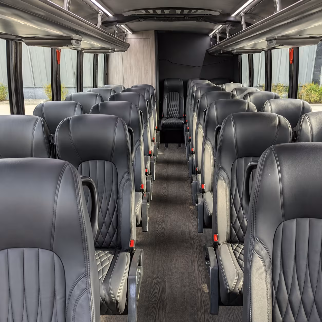 kirkland 35 passenger minibus interior