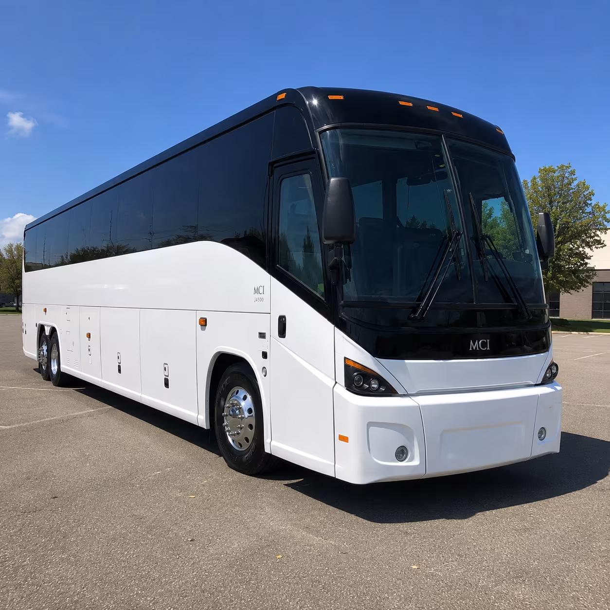 kirkland 45 passenger charter bus