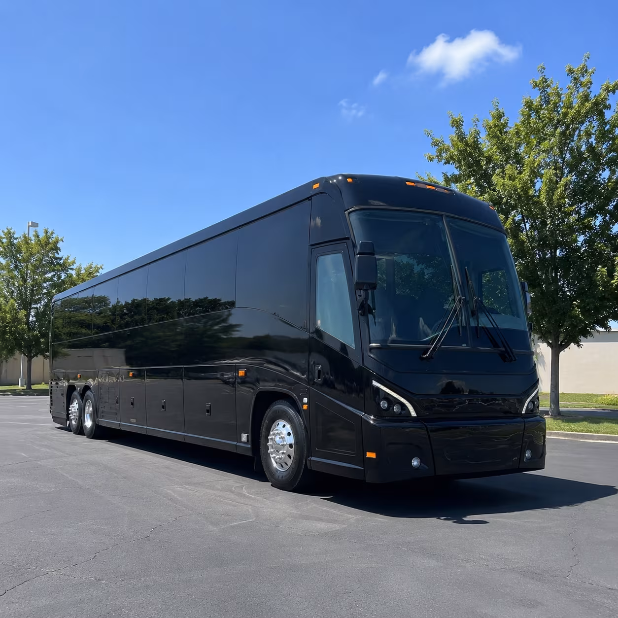 kirkland 56 passenger charter bus