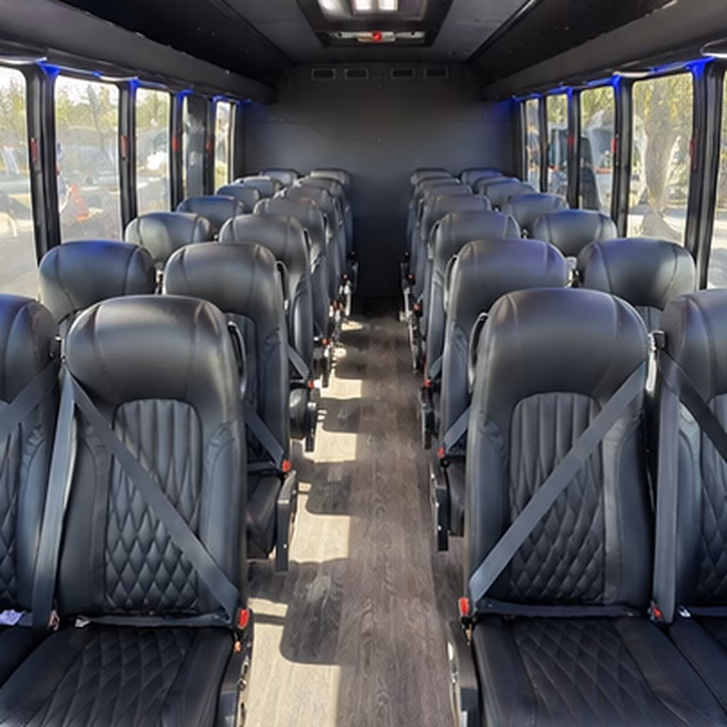kirkland bus rental service area
