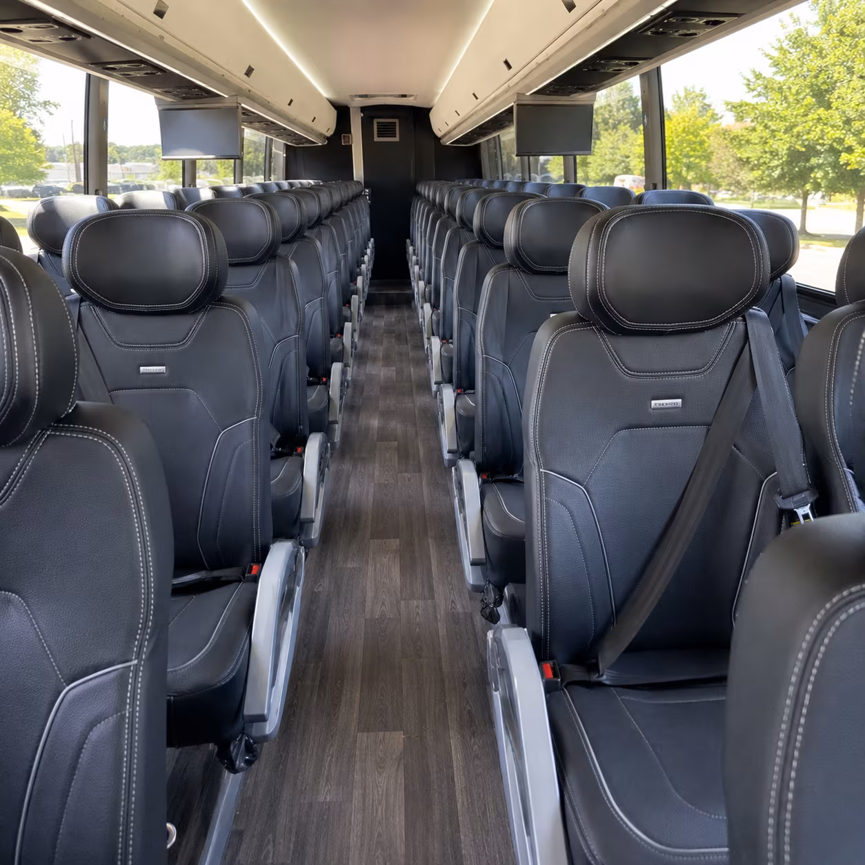 kirkland charter bus interior