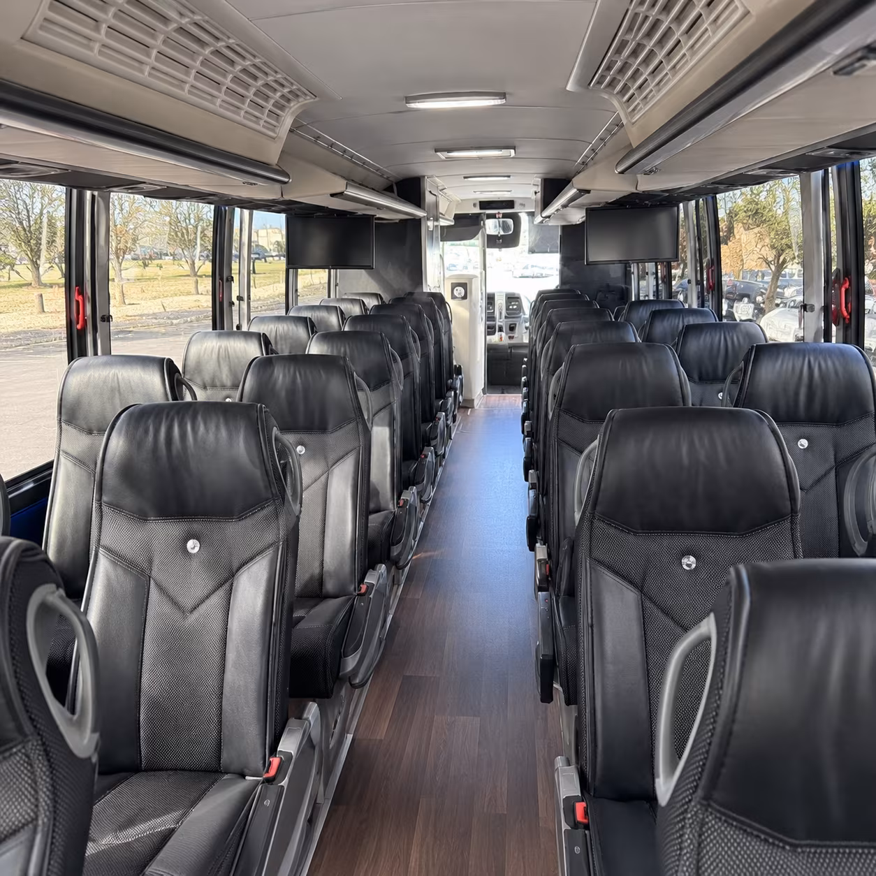 kirkland government military charter bus rental