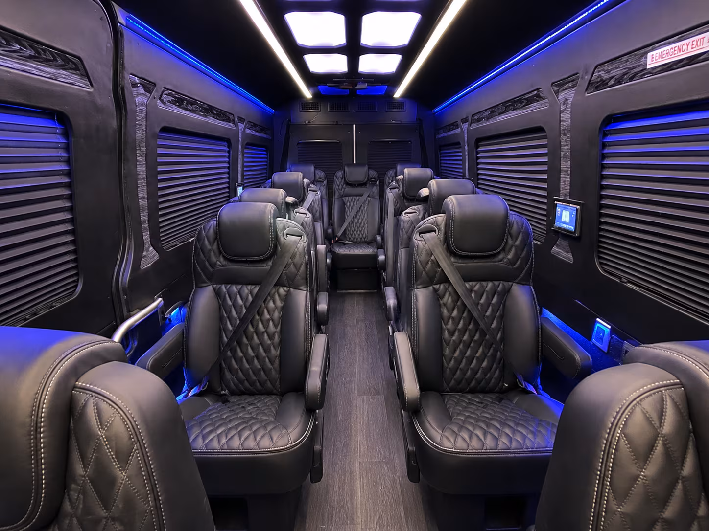 kirkland sprinter van with driver inside