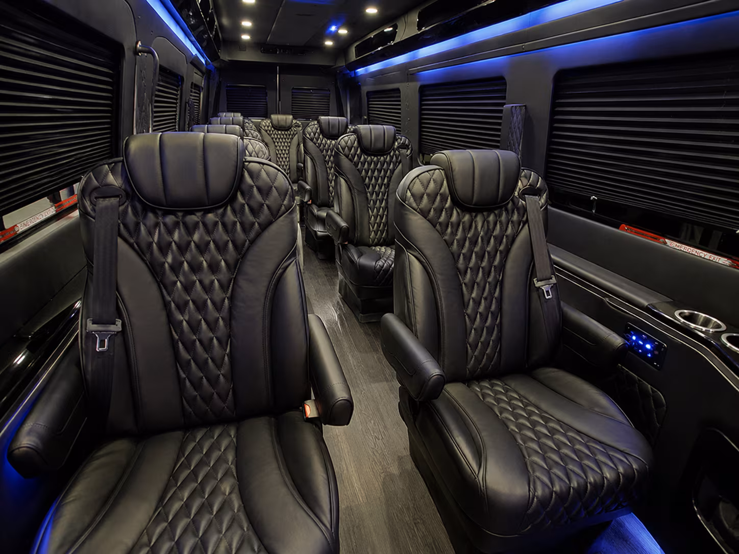 kirkland sprinter van with driver interior