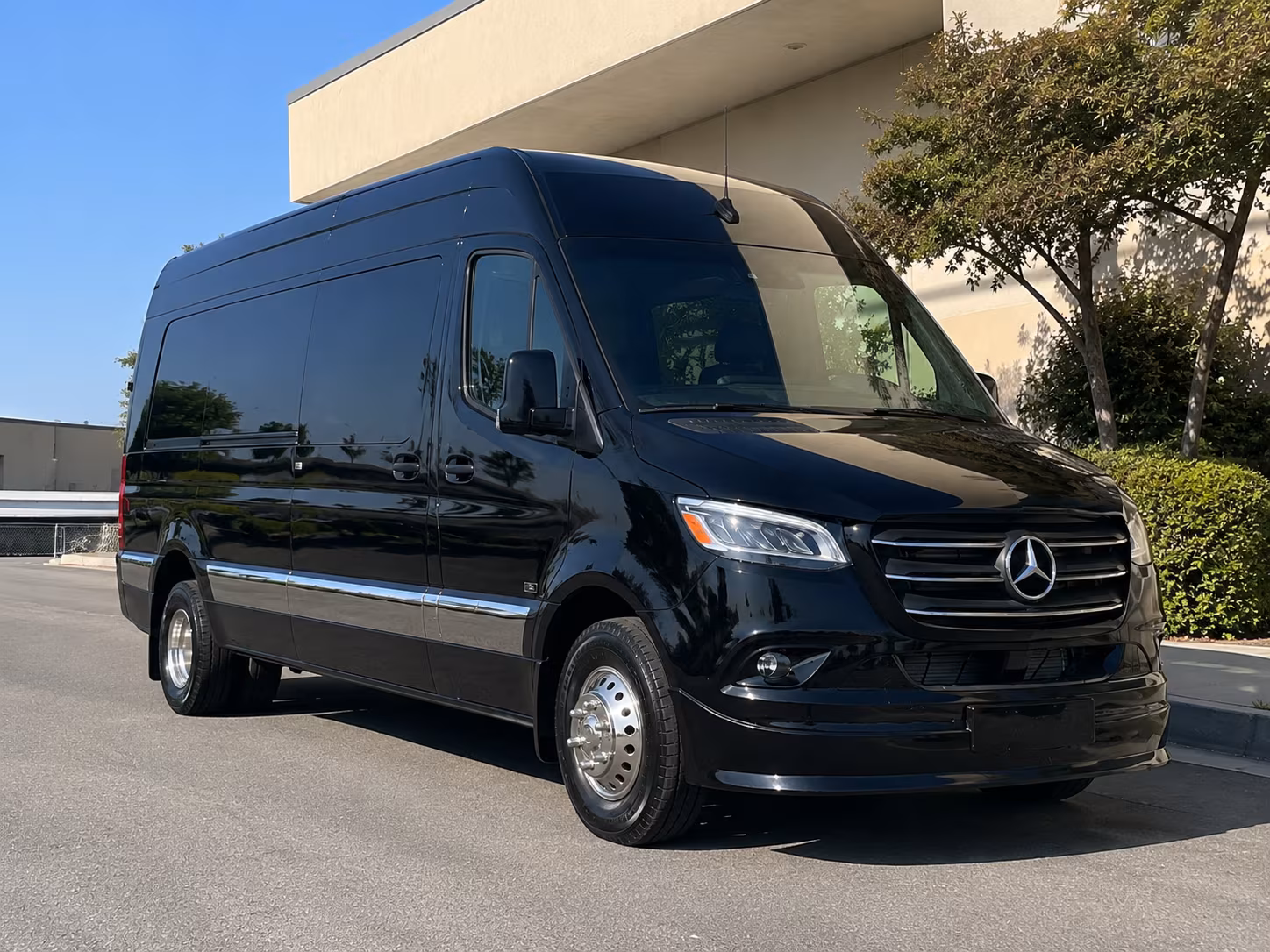 kirkland sprinter van with driver