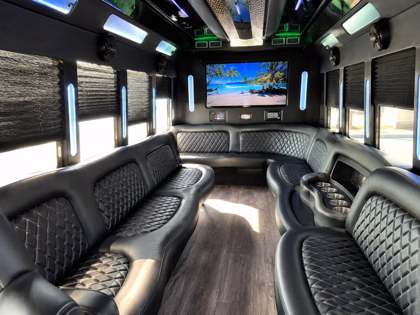 prom night dinner and after party buses in kirkland
