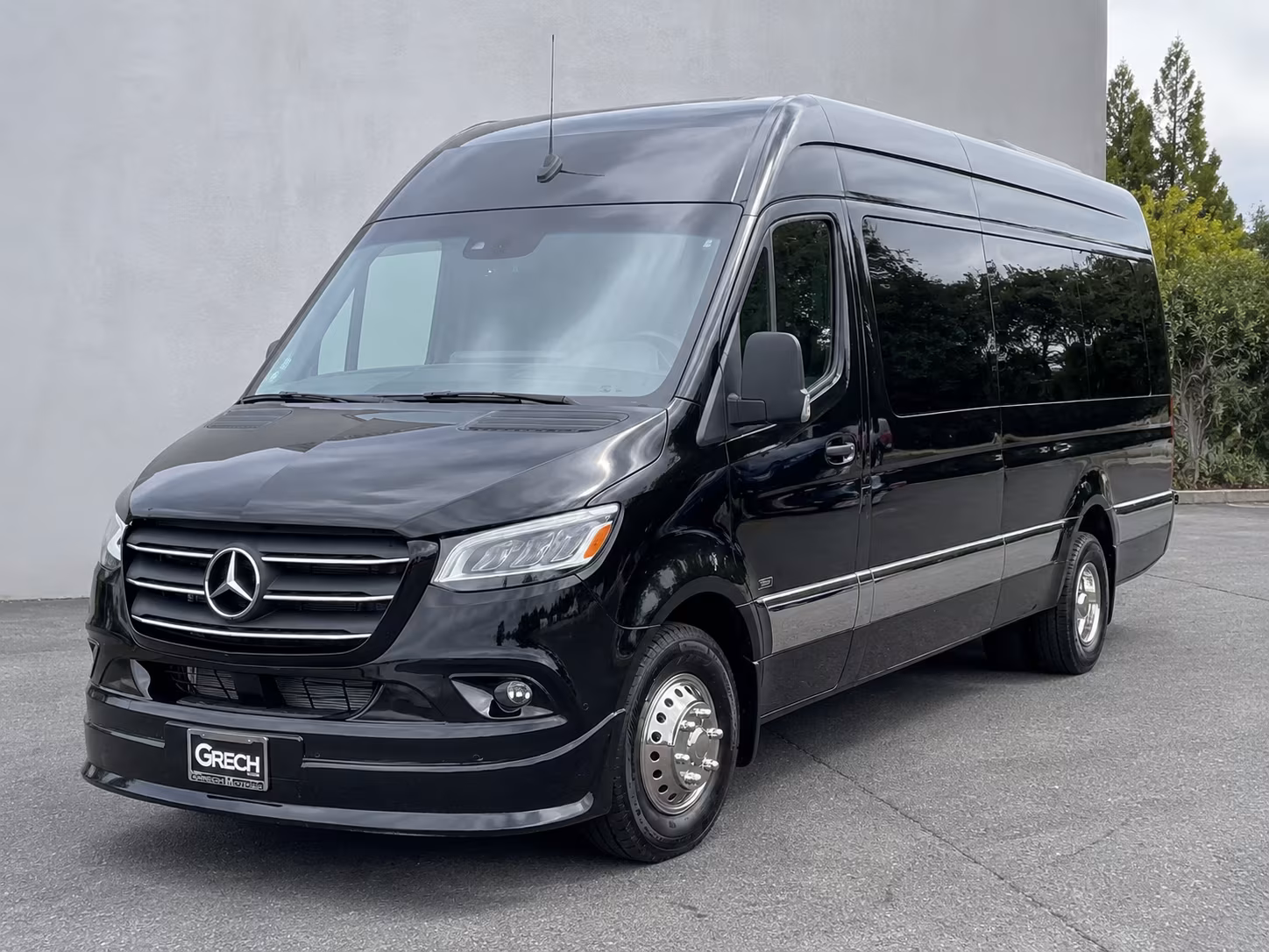 sprinter vans for small prom groups heading out in kirkland
